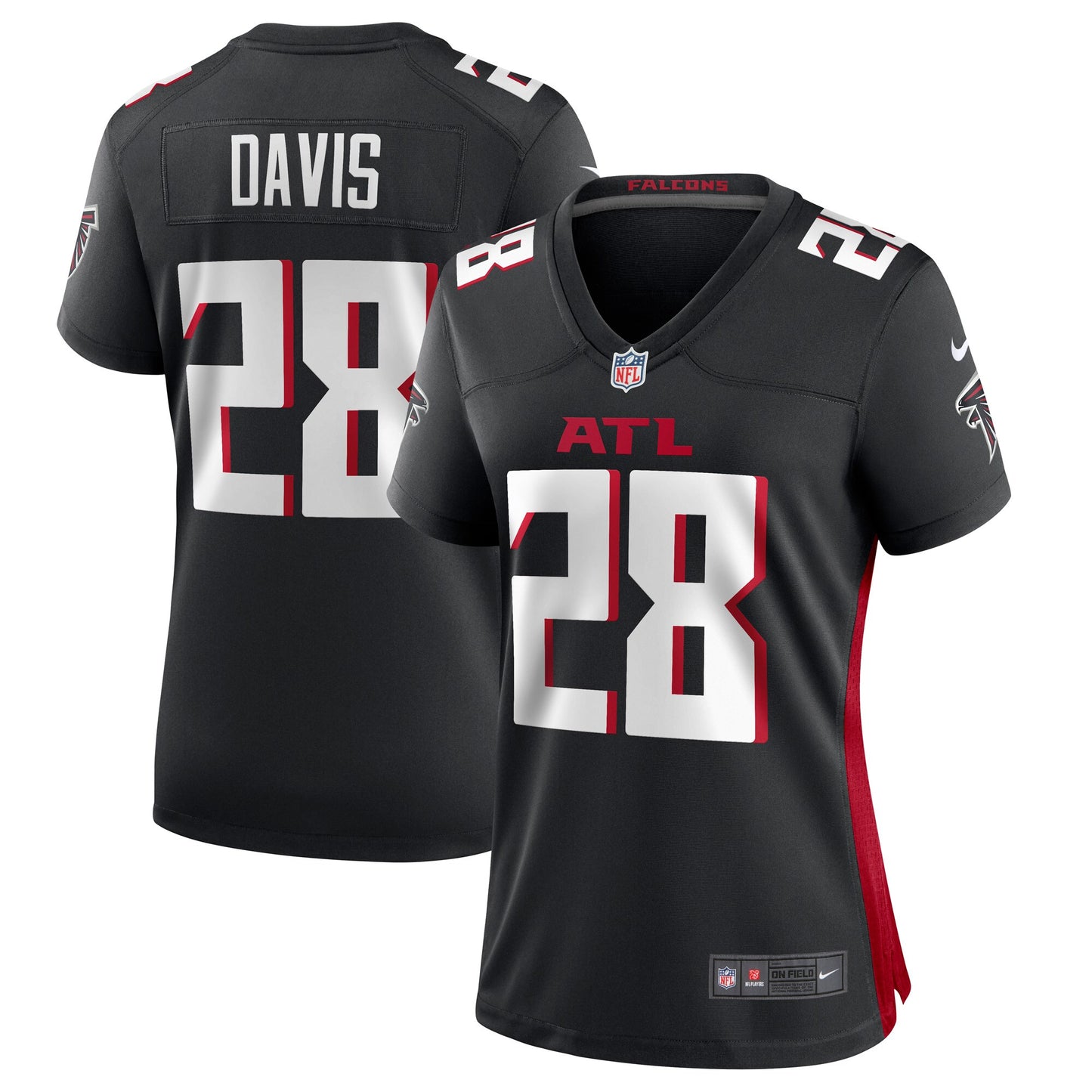 Mike Davis Atlanta Falcons Nike Women's Game Player Jersey - Black