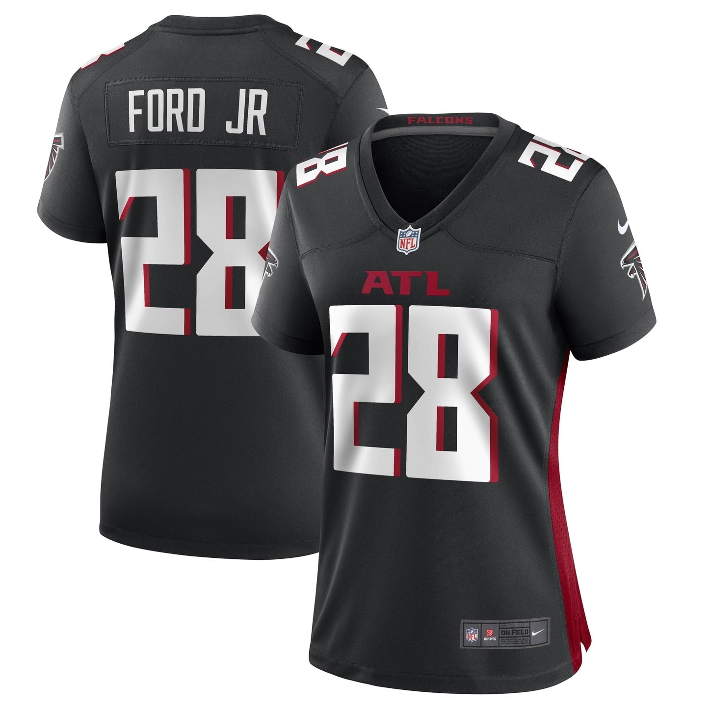 Women's Nike Black Mike Ford Atlanta Falcons Game Player Jersey