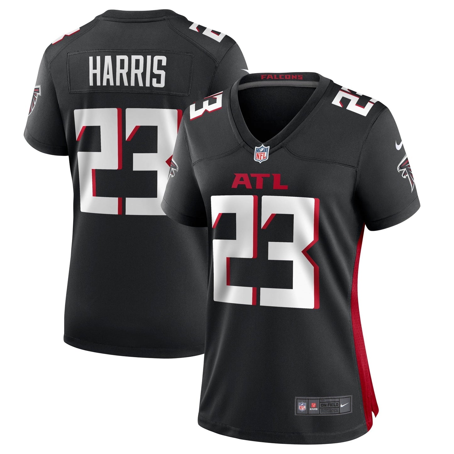 Women's Nike Erik Harris Black Atlanta Falcons Game Player Jersey